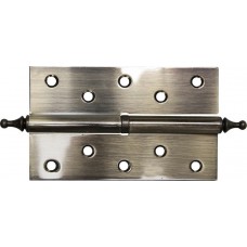 ЗУБР 125 x 75 x 2.5 мм, 2 шт., 1 подшипник, цвет старая латунь (АВ), правая, с крепежом, петля дверная разъемная 37605-125-5R Эксперт ЗУБР 125 x 75 x 2.5 мм, 2 шт., 1 подшипник, цвет старая латунь (АВ), правая, с крепежом, петля дверная разъемная 37605-125-5R Эксперт