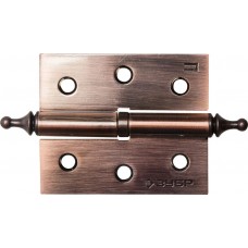 ЗУБР 75 x 63 x 2.5 мм, 2 шт., 1 подшипник, цвет старая медь (АС), левая, с крепежом, петля дверная разъемная 37605-075-6L Эксперт ЗУБР 75 x 63 x 2.5 мм, 2 шт., 1 подшипник, цвет старая медь (АС), левая, с крепежом, петля дверная разъемная 37605-075-6L Эксперт