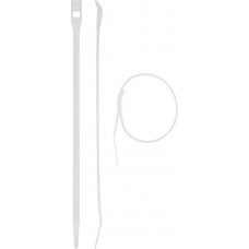 ЗУБР 280х7.6, 10 шт., хомуты нейлоновые белые, с плоским замком КОБРА 30930-76-280 Профессионал ЗУБР 280х7.6, 10 шт., хомуты нейлоновые белые, с плоским замком КОБРА 30930-76-280 Профессионал