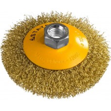 STAYER Ø 100 мм, щетка коническая для УШМ 35133-100 Профессионал STAYER Ø 100 мм, щетка коническая для УШМ 35133-100 Профессионал