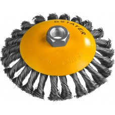 STAYER Ø 125 мм, щетка коническая для УШМ 35135-125 Профессионал STAYER Ø 125 мм, щетка коническая для УШМ 35135-125 Профессионал