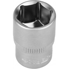 ЗУБР 1/4", 12 мм, Cr-V сталь, хромированная, торцовая головка 27715-12 ЗУБР 1/4", 12 мм, Cr-V сталь, хромированная, торцовая головка 27715-12