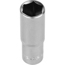 ЗУБР 1/4", 10 мм, Cr-V сталь, хромированная, торцовая головка 27717-10 ЗУБР 1/4", 10 мм, Cr-V сталь, хромированная, торцовая головка 27717-10