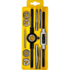 STAYER 12 предметов, легированная сталь, набор метчиков и плашек MaxCut 28012-H12_z01 STAYER 12 предметов, легированная сталь, набор метчиков и плашек MaxCut 28012-H12_z01