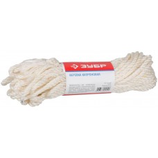 ЗУБР 20 м, 6 мм, 375 кгс, 12,5 ктекс, веревка капроновая 50206 ЗУБР 20 м, 6 мм, 375 кгс, 12,5 ктекс, веревка капроновая 50206