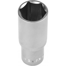 ЗУБР 1/2", 22 мм, Cr-V сталь, хромированная, торцовая головка 27726-22 ЗУБР 1/2", 22 мм, Cr-V сталь, хромированная, торцовая головка 27726-22