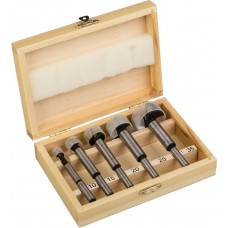 ЗУБР 5 шт., Ø 10-15-20-25-35 мм, набор сверл форстнера по дереву, ДСП, фанере 2994-H5 Мастер ЗУБР 5 шт., Ø 10-15-20-25-35 мм, набор сверл форстнера по дереву, ДСП, фанере 2994-H5 Мастер