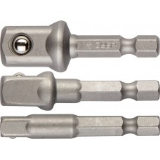 ЗУБР 3 шт, Набор адаптеров для торцовых головок (26756-H3) ЗУБР 3 шт, Набор адаптеров для торцовых головок (26756-H3)