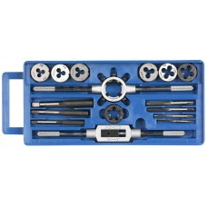 ЗУБР 16 предметов,9ХС, набор метчиков и плашек в пластик. боксе 28122-H16 ЗУБР 16 предметов,9ХС, набор метчиков и плашек в пластик. боксе 28122-H16