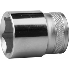 KRAFTOOL 1/2", 24 мм, Cr-V сталь, хромированная, торцовая головка 27805-24_z01 KRAFTOOL 1/2", 24 мм, Cr-V сталь, хромированная, торцовая головка 27805-24_z01