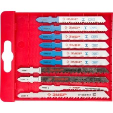 ЗУБР по дереву и металлу EU-хвост., пласт.бокс, 10 шт., набор полотен для эл/лобзика, 15586-H10 ЗУБР по дереву и металлу EU-хвост., пласт.бокс, 10 шт., набор полотен для эл/лобзика, 15586-H10