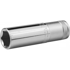 KRAFTOOL 1/2", 15 мм, Cr-V сталь, хромированная, торцовая головка удлиненная 27807-15_z01 KRAFTOOL 1/2", 15 мм, Cr-V сталь, хромированная, торцовая головка удлиненная 27807-15_z01