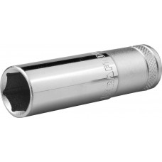 KRAFTOOL 1/2", 16 мм, Cr-V сталь, хромированная, торцовая головка удлиненная 27807-16_z01 KRAFTOOL 1/2", 16 мм, Cr-V сталь, хромированная, торцовая головка удлиненная 27807-16_z01