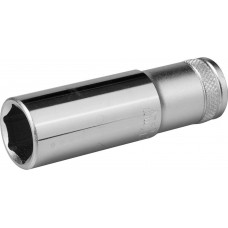 KRAFTOOL 1/2", 17 мм, Cr-V сталь, хромированная, торцовая головка удлиненная 27807-17_z01 KRAFTOOL 1/2", 17 мм, Cr-V сталь, хромированная, торцовая головка удлиненная 27807-17_z01