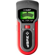 ЗУБР металл 38 мм, дерево 19 мм, проводка 50 мм, металлодетектор многофункциональный 45265 ЗУБР металл 38 мм, дерево 19 мм, проводка 50 мм, металлодетектор многофункциональный 45265