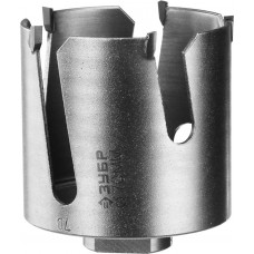 ЗУБР Ø 70 мм, твердосплавные резцы, коронка 29514-70 Профессионал ЗУБР Ø 70 мм, твердосплавные резцы, коронка 29514-70 Профессионал