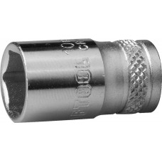 KRAFTOOL 1/4", 10 мм, Cr-V сталь, хромированная, торцовая головка 27815-10_z01 KRAFTOOL 1/4", 10 мм, Cr-V сталь, хромированная, торцовая головка 27815-10_z01