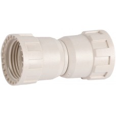 ЗУБР ШиреФит 16 мм, "накидная гайка - накидная гайка" соединитель 51496-16 ЗУБР ШиреФит 16 мм, "накидная гайка - накидная гайка" соединитель 51496-16