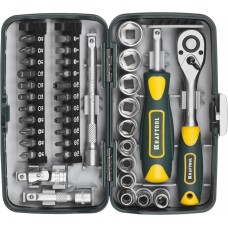KRAFTOOL Universal-38 38 предм., Универсальный набор инструмента (27970-H38) KRAFTOOL Universal-38 38 предм., Универсальный набор инструмента (27970-H38)