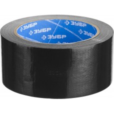 ЗУБР 48 мм х 25 м, черная, на тканевой основе, армированная лента (скотч) 12096-50-25 Профессионал ЗУБР 48 мм х 25 м, черная, на тканевой основе, армированная лента (скотч) 12096-50-25 Профессионал