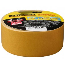 STAYER 38 мм х 5 м, основа тканевая, двусторонняя клейкая лента (скотч) 1217-38-05 STAYER 38 мм х 5 м, основа тканевая, двусторонняя клейкая лента (скотч) 1217-38-05