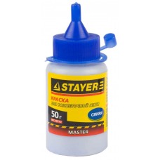STAYER 50 гр., цвет синяя, краска для малярных шнуров 0640-1_z01 STAYER 50 гр., цвет синяя, краска для малярных шнуров 0640-1_z01