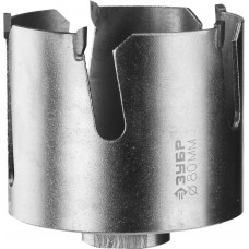 ЗУБР Ø 80 мм, твердосплавные резцы, коронка 29514-80 Профессионал ЗУБР Ø 80 мм, твердосплавные резцы, коронка 29514-80 Профессионал