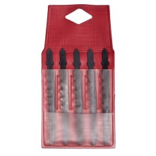 ЗУБР по дереву и металлу T - хвостовик, 5 шт., набор полотен по дереву и металлу для эл/лобзика 1595-S5 ЗУБР по дереву и металлу T - хвостовик, 5 шт., набор полотен по дереву и металлу для эл/лобзика 1595-S5