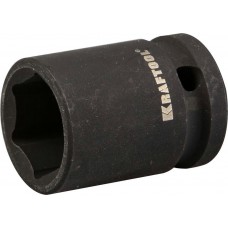 KRAFTOOL 1/2", 19 мм, Cr-Mo сталь, фосфатированная, торцовая головка ударная 27940-19_z01 KRAFTOOL 1/2", 19 мм, Cr-Mo сталь, фосфатированная, торцовая головка ударная 27940-19_z01