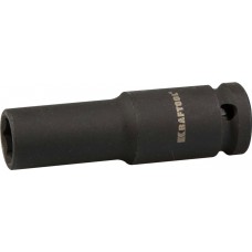 KRAFTOOL 1/2", 14 мм, Cr-Mo сталь, фосфатированная, торцовая головка ударная удлиненная 27942-14_z01 KRAFTOOL 1/2", 14 мм, Cr-Mo сталь, фосфатированная, торцовая головка ударная удлиненная 27942-14_z01