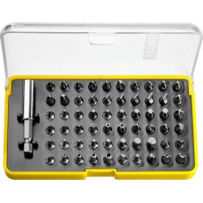 STAYER 61 предмет, набор бит с магнитным адаптером 26084-H61 STAYER 61 предмет, набор бит с магнитным адаптером 26084-H61