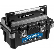 ЗУБР 500 x 275 x 265 мм (20"), пластиковый, ящик для инструментов УМЕЛЕЦ-20 38141-20_z01 Профессиона ЗУБР 500 x 275 x 265 мм (20"), пластиковый, ящик для инструментов УМЕЛЕЦ-20 38141-20_z01 Профессиона