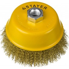 STAYER Ø 125 мм, щетка чашечная для УШМ 125 мм, 35125-125 STAYER Ø 125 мм, щетка чашечная для УШМ 125 мм, 35125-125