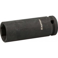 KRAFTOOL 1/2", 21 мм, Cr-Mo сталь, фосфатированная, торцовая головка ударная удлиненная 27942-21_z01 KRAFTOOL 1/2", 21 мм, Cr-Mo сталь, фосфатированная, торцовая головка ударная удлиненная 27942-21_z01