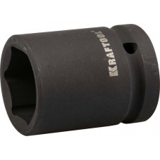 KRAFTOOL 3/4", 27 мм, Cr-Mo сталь, фосфатированная, торцовая головка ударная 27945-27_z01 KRAFTOOL 3/4", 27 мм, Cr-Mo сталь, фосфатированная, торцовая головка ударная 27945-27_z01