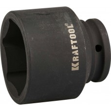 KRAFTOOL 3/4", 50 мм, Cr-Mo сталь, фосфатированная, торцовая головка ударная 27945-50_z01 KRAFTOOL 3/4", 50 мм, Cr-Mo сталь, фосфатированная, торцовая головка ударная 27945-50_z01