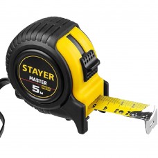 STAYER 3 м х 16 мм, ударостойкий, обрезиненный корпус, рулетка 34025-03_z01 Master STAYER 3 м х 16 мм, ударостойкий, обрезиненный корпус, рулетка 34025-03_z01 Master