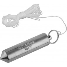 STAYER 5 м, 150 г, отвес строительный со шнуром 0635-15_z01 STAYER 5 м, 150 г, отвес строительный со шнуром 0635-15_z01