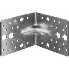 ЗУБР 80х100х100 мм, уголок крепежный усиленный 31011-100 ЗУБР 80х100х100 мм, уголок крепежный усиленный 31011-100