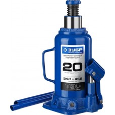 ЗУБР 20 т, 240-455 мм, домкрат бутылочный гидравлический T50 43060-20_z01 Профессионал ЗУБР 20 т, 240-455 мм, домкрат бутылочный гидравлический T50 43060-20_z01 Профессионал