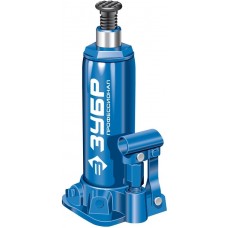 ЗУБР 6 т, 215-415 мм, домкрат бутылочный гидравлический в кейсе T50 43060-6-K_z01 Профессионал ЗУБР 6 т, 215-415 мм, домкрат бутылочный гидравлический в кейсе T50 43060-6-K_z01 Профессионал