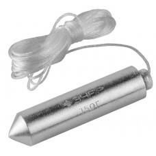 ЗУБР 5 м, 150 г, пластиковый контейнер, отвес строительный со шнуром 0636-150_z01 ЗУБР 5 м, 150 г, пластиковый контейнер, отвес строительный со шнуром 0636-150_z01