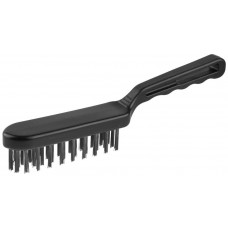 ЗУБР 4 ряда, пластмассовая ручка, стальная, щетка проволочная 35011-4_z01 ЗУБР 4 ряда, пластмассовая ручка, стальная, щетка проволочная 35011-4_z01