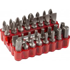 ЗУБР 33 шт., Cr-Mo, набор кованых бит 26045-H33 ЗУБР 33 шт., Cr-Mo, набор кованых бит 26045-H33