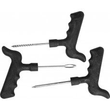 STAYER 3 шт., шило, игла, рашпиль, набор для ремонта бескамерных шин 43270-H3 STAYER 3 шт., шило, игла, рашпиль, набор для ремонта бескамерных шин 43270-H3