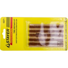 STAYER 5 шт., жгуты для ремонта бескамерных шин 43271 STAYER 5 шт., жгуты для ремонта бескамерных шин 43271
