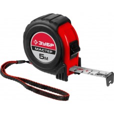ЗУБР 5 м х 19 мм, рулетка на карточке 34055-05-19_z02 Мастер ЗУБР 5 м х 19 мм, рулетка на карточке 34055-05-19_z02 Мастер