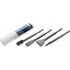 СИБИН 200 мм, 4 шт., SDS-Plus, набор зубил 29240-H4 СИБИН 200 мм, 4 шт., SDS-Plus, набор зубил 29240-H4