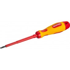 KRAFTOOL SL4х100 мм, отвертка высоковольтная 250083-4.0-100 KRAFTOOL SL4х100 мм, отвертка высоковольтная 250083-4.0-100