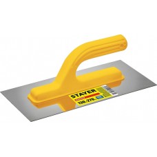 STAYER 130х270 мм, нержавеющая, пластмассовая рукоятка, гладилка 08012_z01 STAYER 130х270 мм, нержавеющая, пластмассовая рукоятка, гладилка 08012_z01